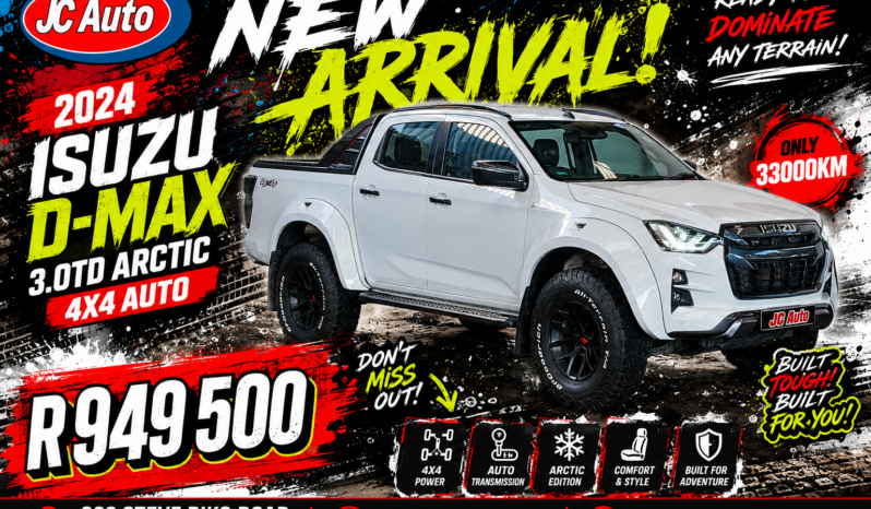 2024 ISUZU D-MAX 3.0TD DOUBLE CAB AT35 4X4