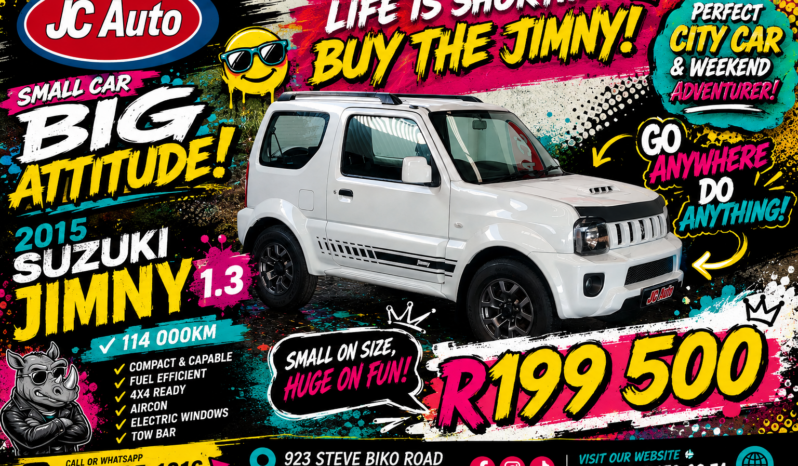 2015 SUZUKI JIMNY 1.3